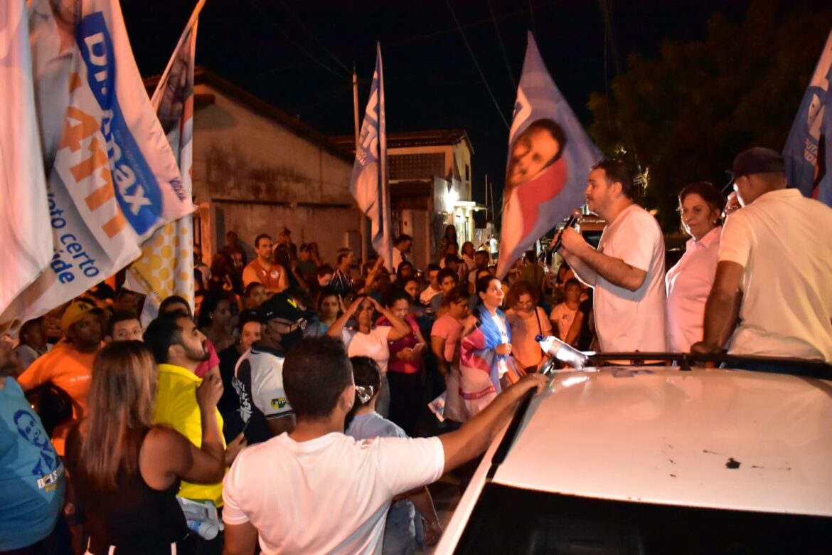 BETO RECEBE APOIO POPULAR EM BAIRROS DE MOSSORÓ