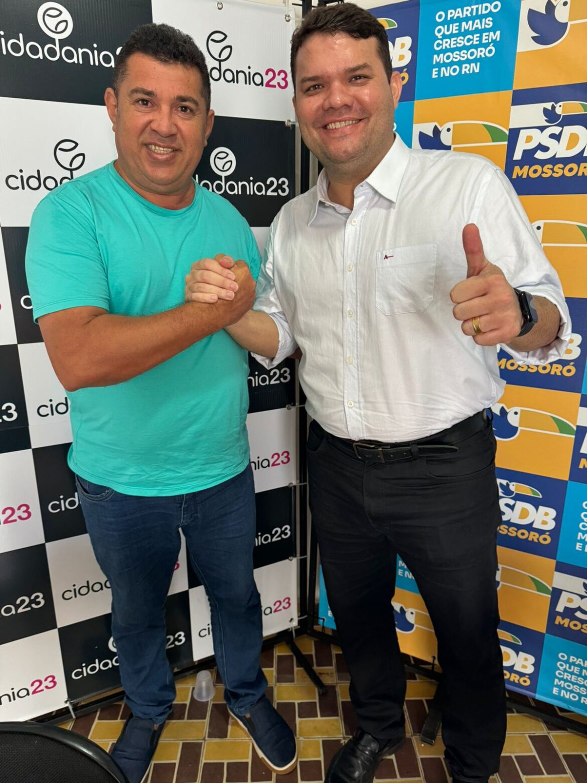 Nicó Fernandes e Lawrence Amorim dirigem Cidadania e PSDB em Mossoró